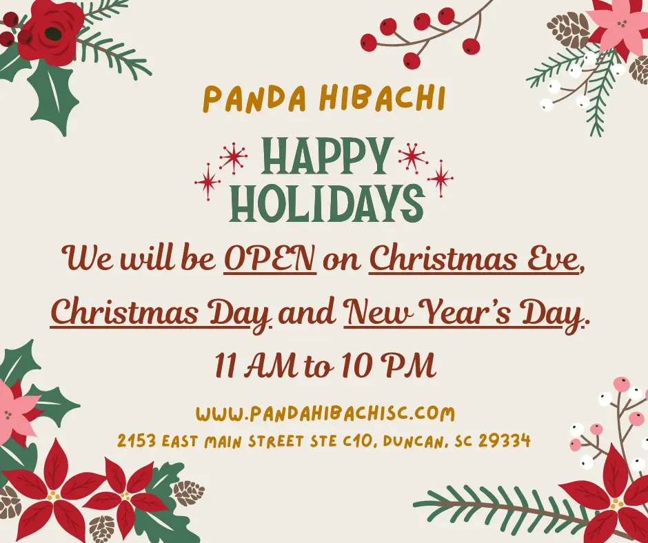 Notice of Special Operating Hours